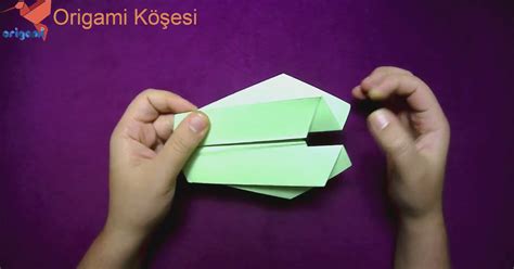 uçak origamisi nasıl yapılır